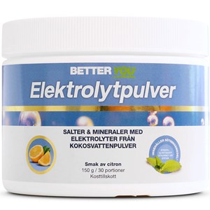 Better You Elektrolytpulver Citron 150 g