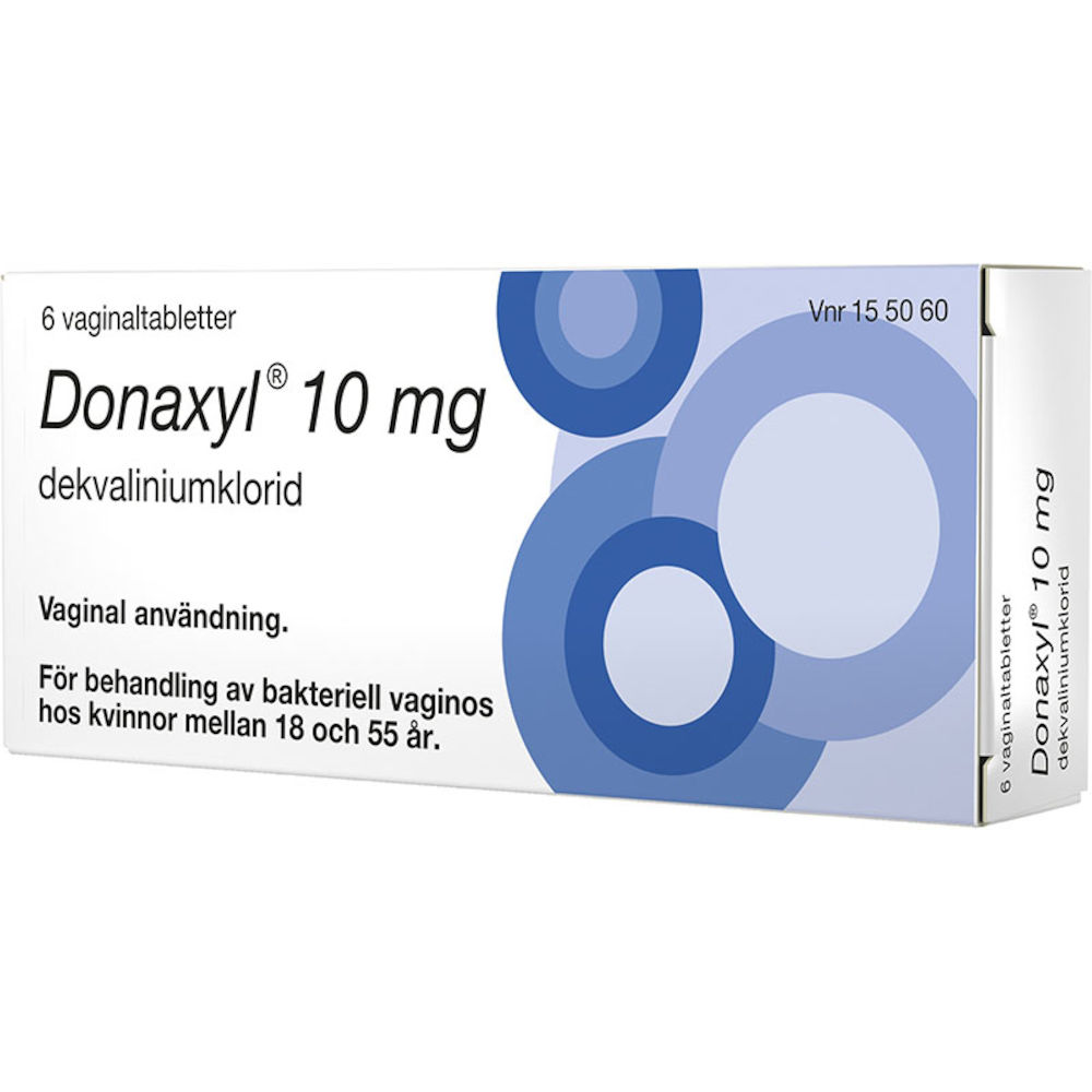 Donaxyl Vaginaltablett 10mg Blister, 6tabletter