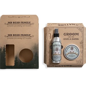 Mr Bear Family Kit - Spray & Pomade Springwood 200 + 100 ml
