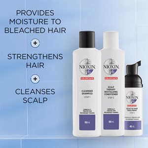Nioxin Hair System Kit 6 Märkbart Tunt & Kemiskt Behandlat Hår 340 ml