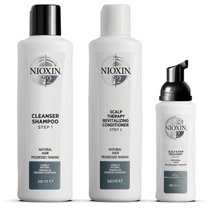 Nioxin Hair System Kit 2 Obehandlat & Märkbart Tunt Hår 700 ml