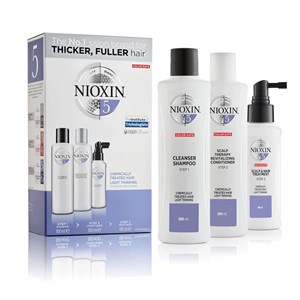 Nixoin Hair System Kit 5 Fint, Tunt & Kemiskt Behandlat Hår 700 ml