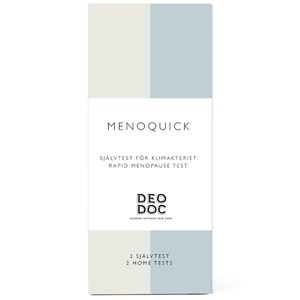 DeoDoc Menoquick Självtest för klimakteriet 2-pack