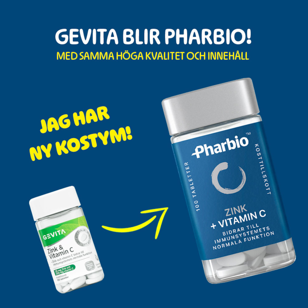 Pharbio Zink + Vitamin C 100 st