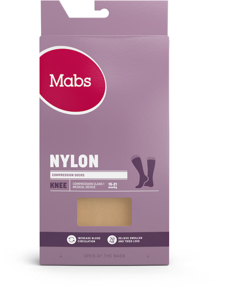 Mabs Nylon Knee Wide Sand 1 par S 