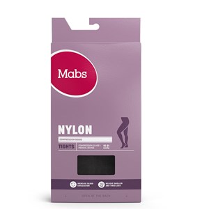Mabs Nylon Tights Black 1 par L