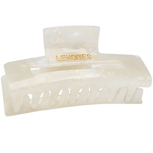 Lenoites Premium Eco-Friendly Hair Claw Pearly White 
