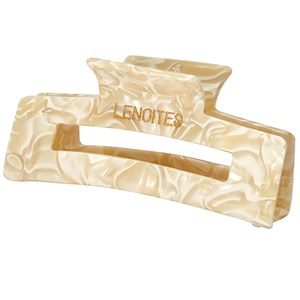 Lenoites Premium Eco-Friendly Hair Claw Champagne Pearl 