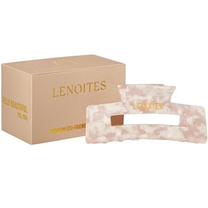 Lenoites Premium Eco-Friendly Hair Claw Pearly Pink 