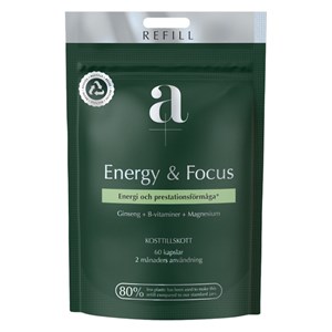 A+ Energy & Focus REFILL 60 kapslar