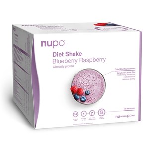 Nupo Diet Shake Value Pack Blueberry Raspberry 30 port.