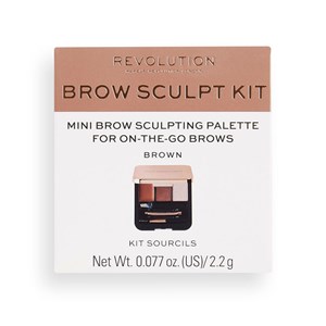 Makeup Revolution Brow Sculpt Kit 2,2 g Brown 