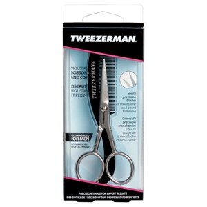Tweezerman Moustache Scissors With Comb