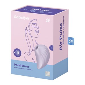 Satisfyer Pearl Diver Lufttrycksvibrator Violet