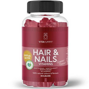 VitaYummy Hair & Nails Rhubarb 60 st