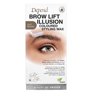 Depend Perfect Eye Brow Illusion Wax Soft Brown 