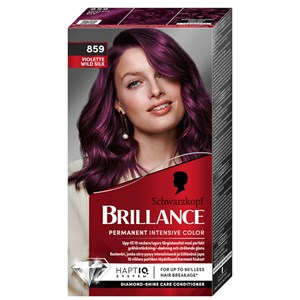 Schwarzkopf Brillance Hårfärg 859 Violette Wild Silk