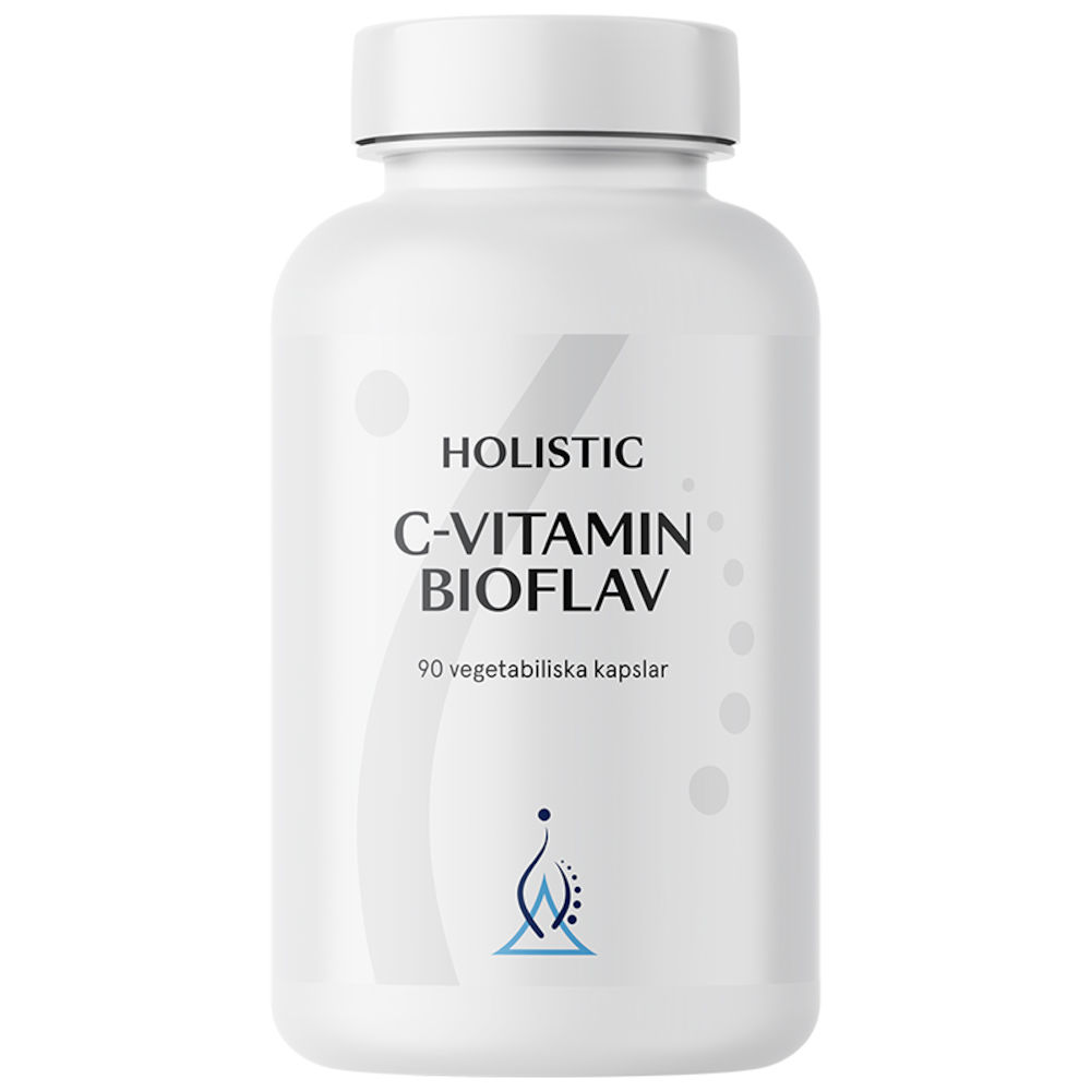 Holistic C-vitamin Bioflav 90 kapslar
