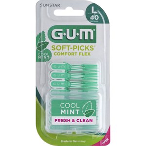 GUM Soft-Picks COMFORT FLEX Large MINT 40 st