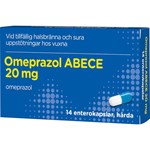 ABECE Omeprazol 20 mg 14 kapslar