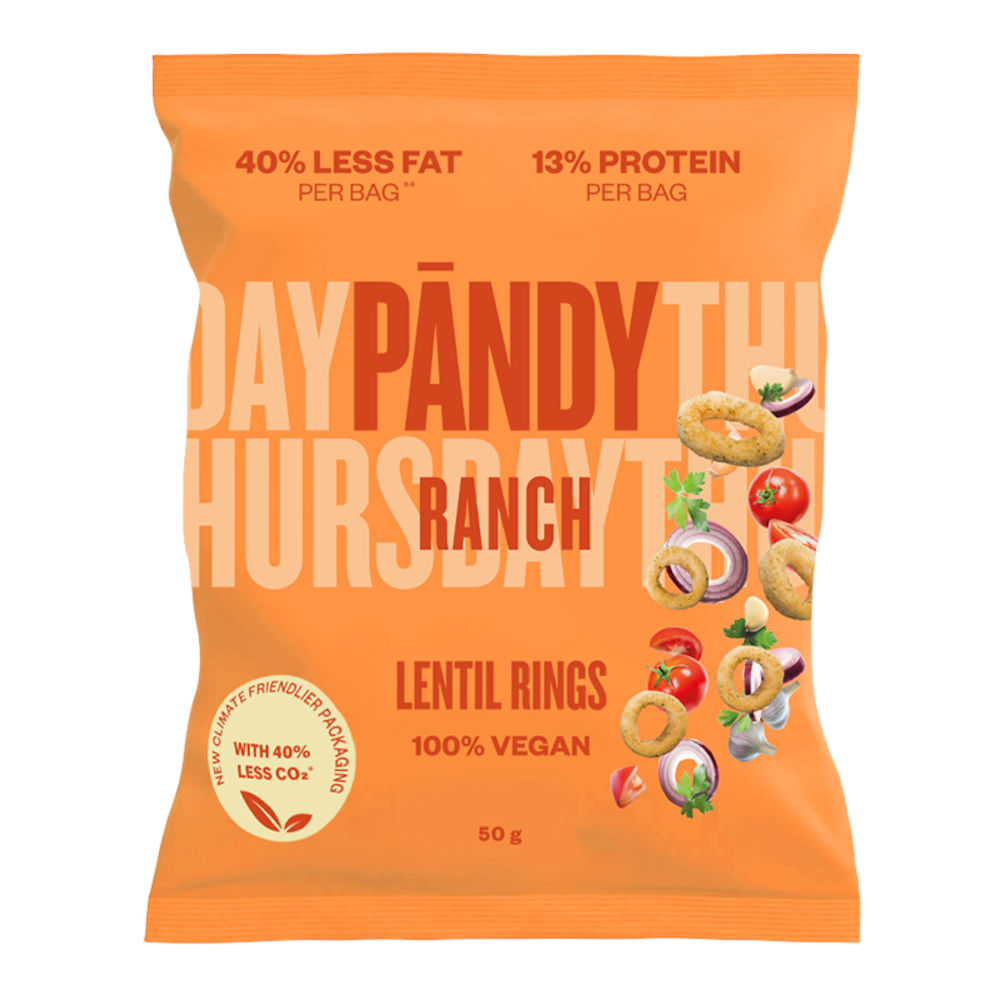 Pändy Lentil Chips Ranch 50 g