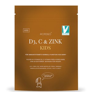 Nordbo D3, C & Zink Kids 53g 75 doser