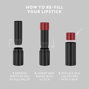 IsaDora Perfect Moisture Lipstick Refill 4g 210 Ultimate Red 