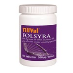 TillVal Folsyra 100 Tabletter