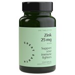 Great Earth Zink 25 mg 100 Tabletter
