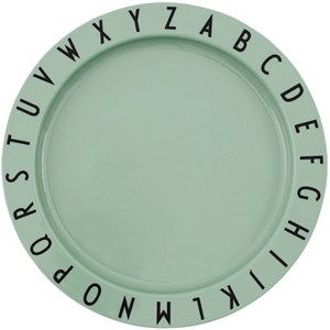 Design Letters Eat & Learn plate tritan 200ml Green