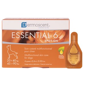 Dermoscent Essential 6® Spot-on för hundar 20-40 kg 4 x 2,4 ml
