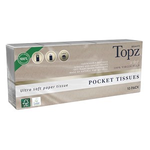 Topz Premium Tissue 10x10 st