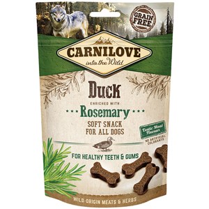 Carnilove Dog Semi Moist Snack Duck w Rosemary 200 g