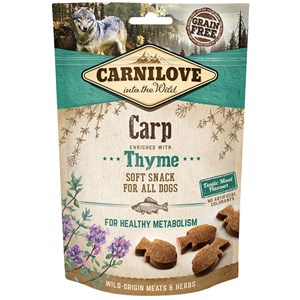 Carnilove Dog Semi Moist Snack Carp w Thyme 200 g
