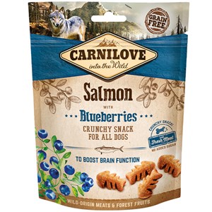 Carnilove Dog Crunchy Snack Salmon Blueberry 200 g