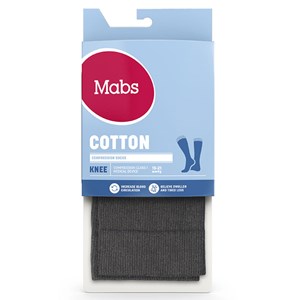 Mabs Cotton Knee Grey XL