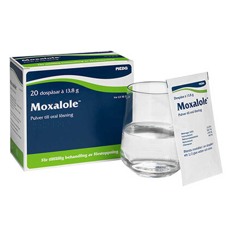 Moxalole Pulver till oral lösning i dospåse Dospåse, 50st