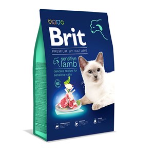 Brit Premium by Nature Cat Sensitive Lamb 8 kg