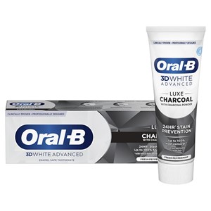 Oral-B 3D White Luxe Charcoal 75 ml