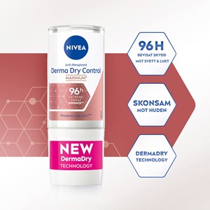 Nivea Deo Derma Dry Maximum Protection Roll-on 50 ml