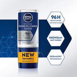 Nivea Men Deo Derma Dry Control Male Roll-on 50 ml