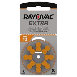 Rayovac Extra Hörapparatsbatterier 13 Orange 8st