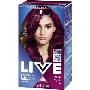 Schwarzkopf Live Color + Lift L76 Ultra Violet 