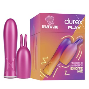 Durex + Durex Play 2in1 Vibrator and Teaser Tip