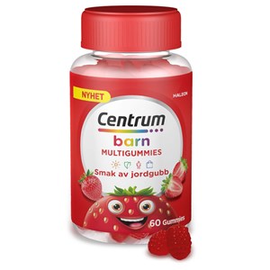 Centrum Multigummies barn smak av jordgubb