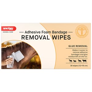 Snögg Adhesive Foam Bandage Removal Wipes 30 st