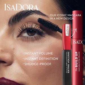 IsaDora Build Up Mascara Extra Volume 10 ml 01 Super Black