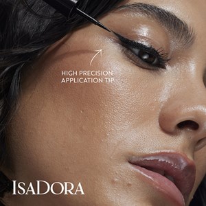 IsaDora Glossy Eyeliner Waterproof 2,5 ml 40 Chrome Black 