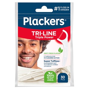 Plackers Tri-line 30 st