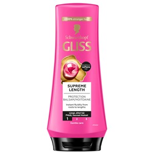 Schwarzkopf Gliss Protection Conditioner Supreme Length for Long Hair 200 ml 